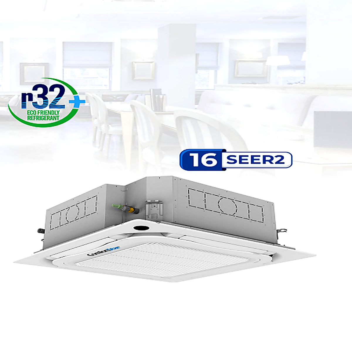 CASSETTE INDOOR UNIT - 1.5 UP TO 5 TONS 16 SEER2 24 VOLT CONNECTION